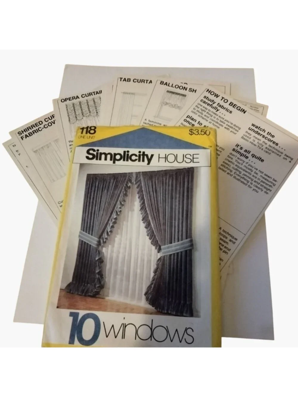Simplicity house sewing