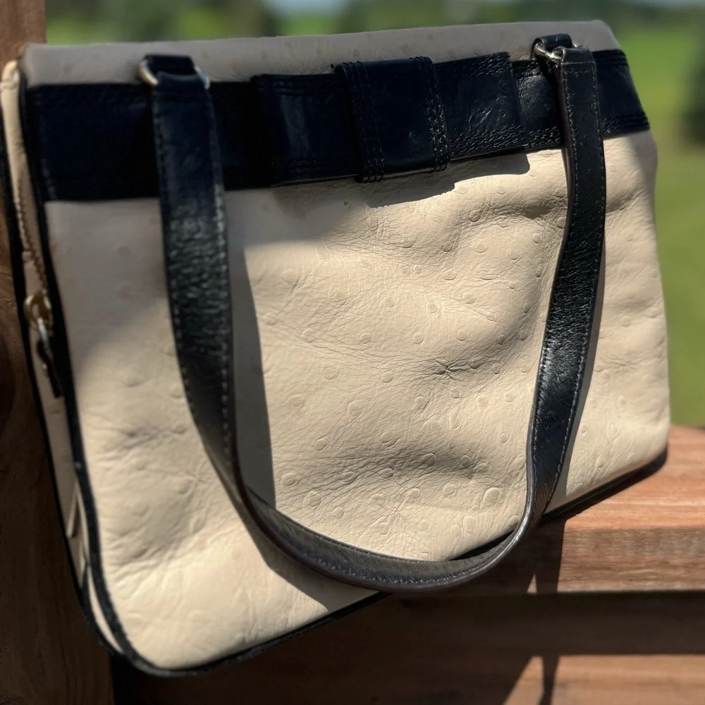 Kate Spade Valencia Ostrich Small Handbag