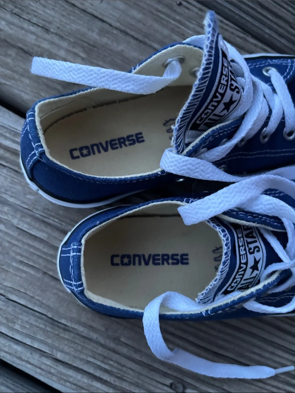 Converse worn once