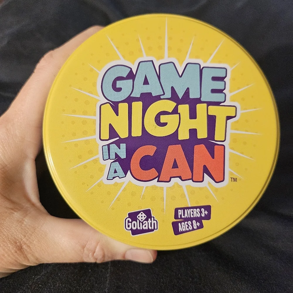 Game Night In A Can By Goliath 35 Mini Games For A‎ Great Party,  New But Opened