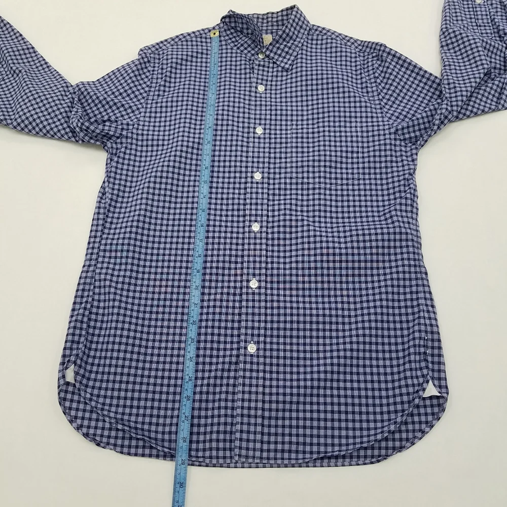 J. Crew Plaid Button Up Long Sleeve Shirt Style 28155