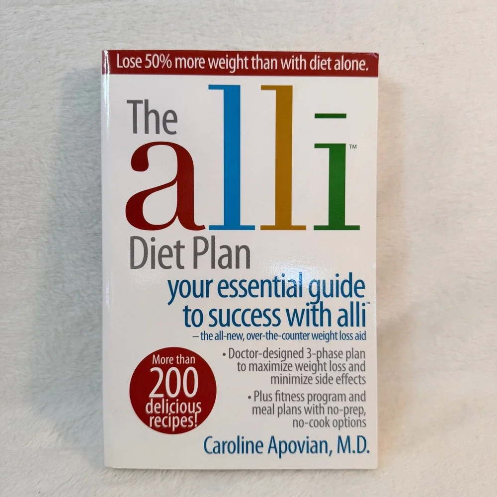 The Alli Diet Plan Book Caroline Apovian MD Weight Loss Guide Recipes‎