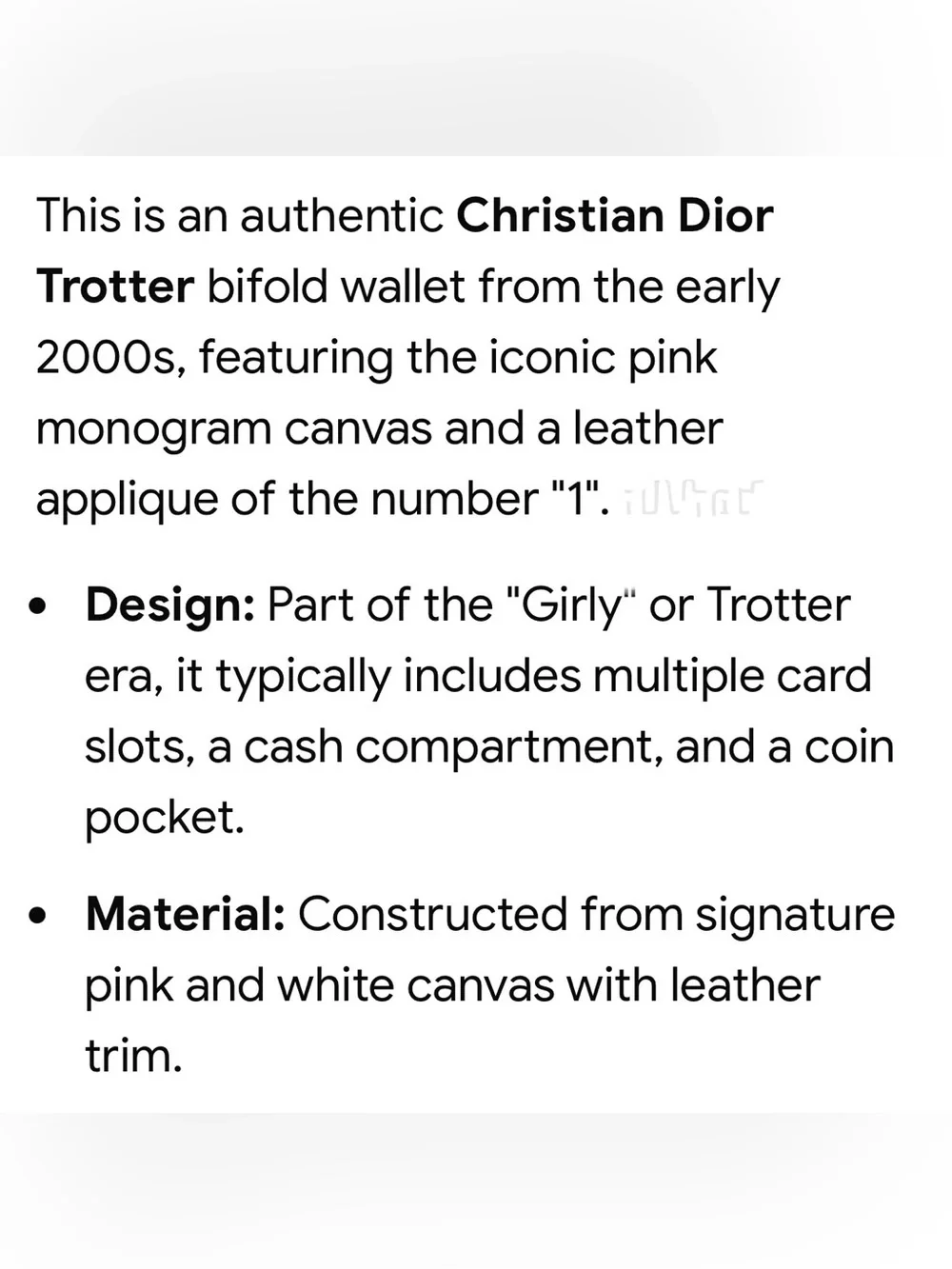 Dior this wallet