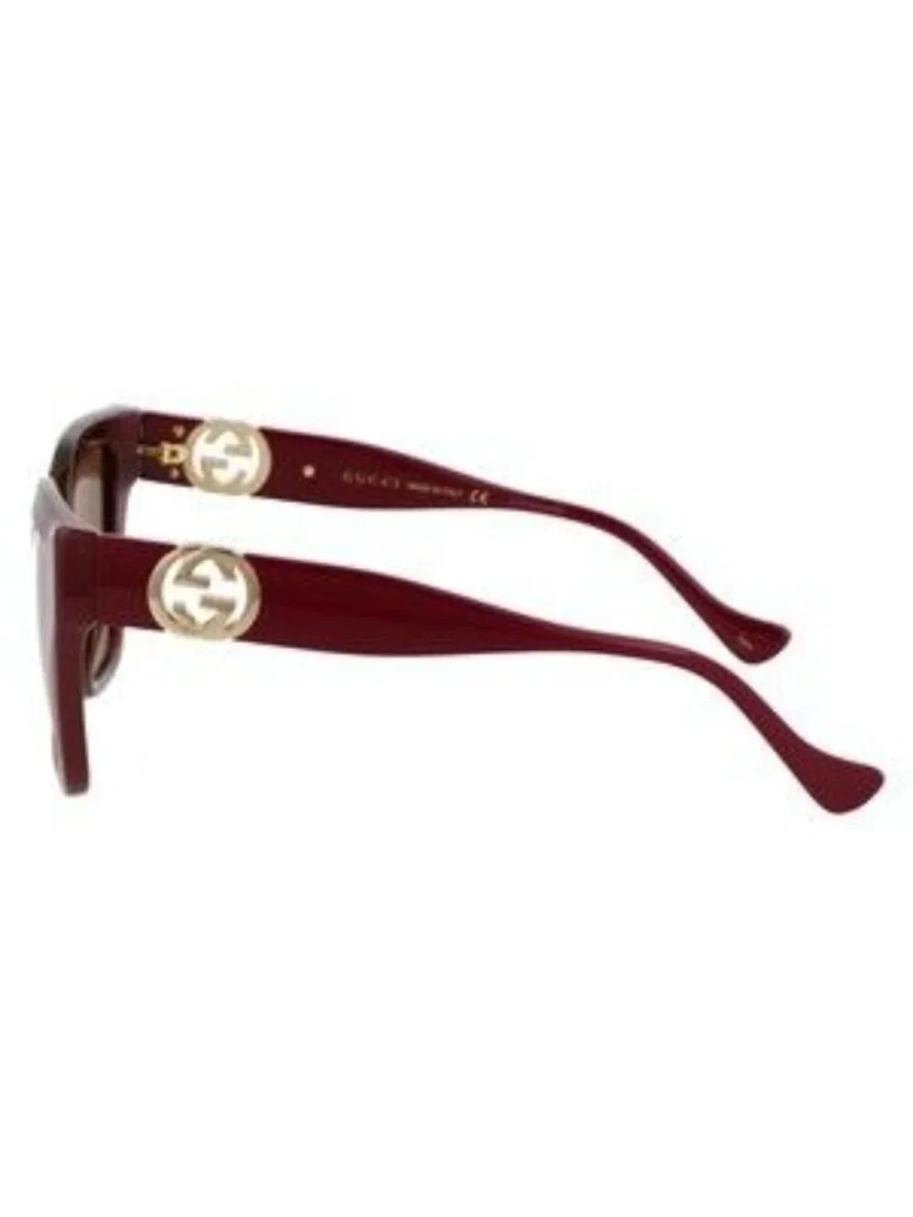 NEW GG1023S 003 GUCCI SUNGLASSES, HAVANA/BURGUNDY WOMEN EYEWEAR