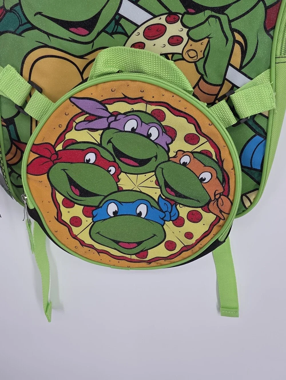Teenage Mutant Ninja Turtles Backpack With Lunch Kit TMNT NWT