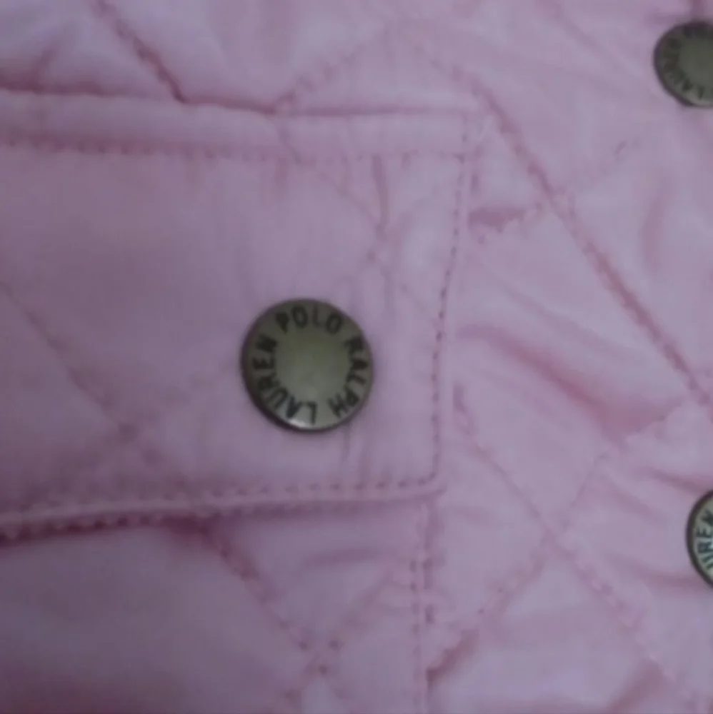 Ralph Lauren Girls Baby 12M Pink Quilted Jacket