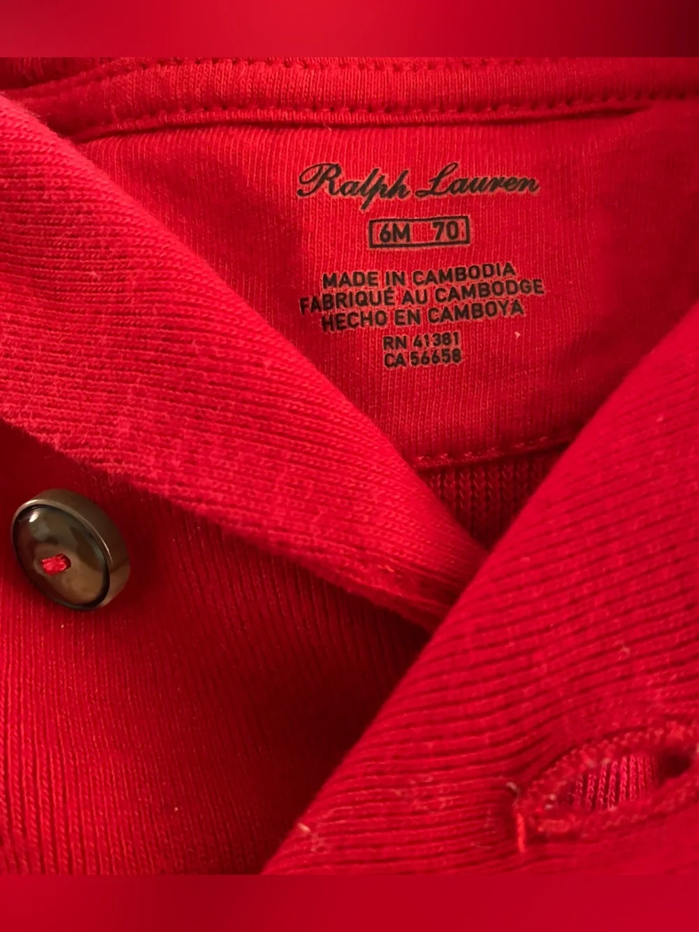 Ralph Lauren Striped Cotton Coverall