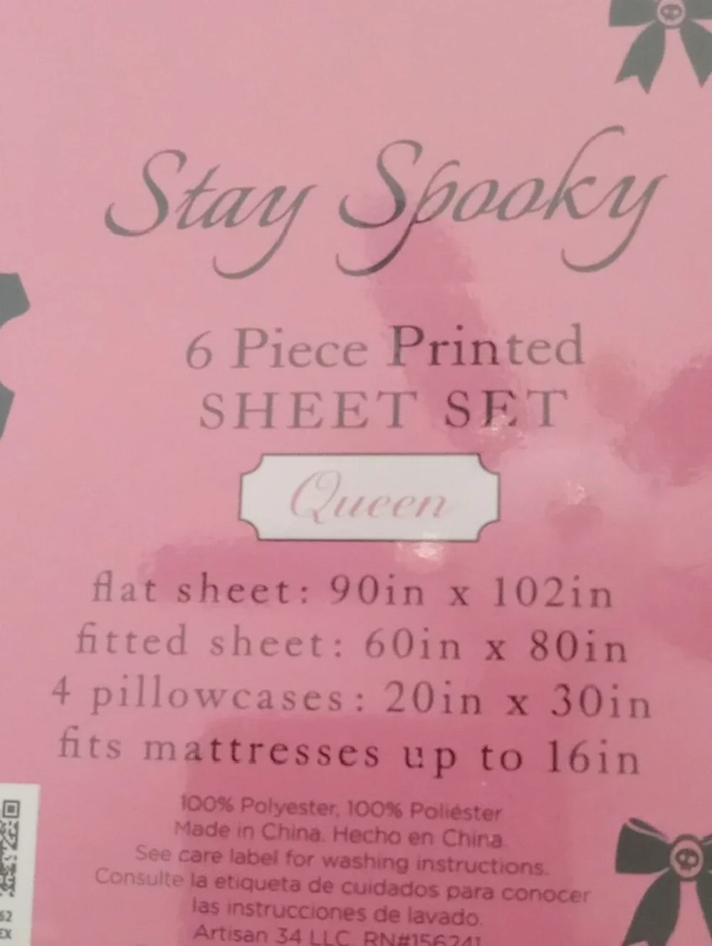 Stay Spooky pink leopard
