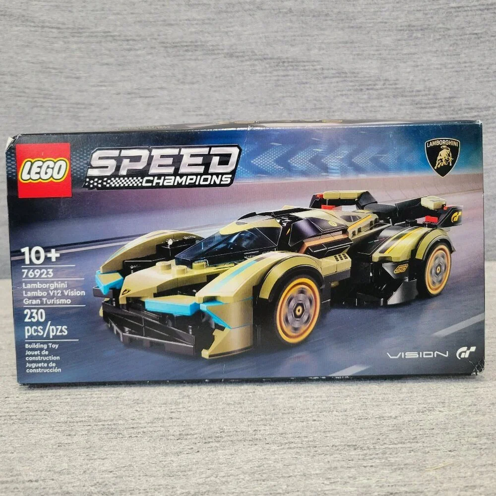 Lego Speed Champion Lamborghini Lambo V12 Vision GT Super Car 76923