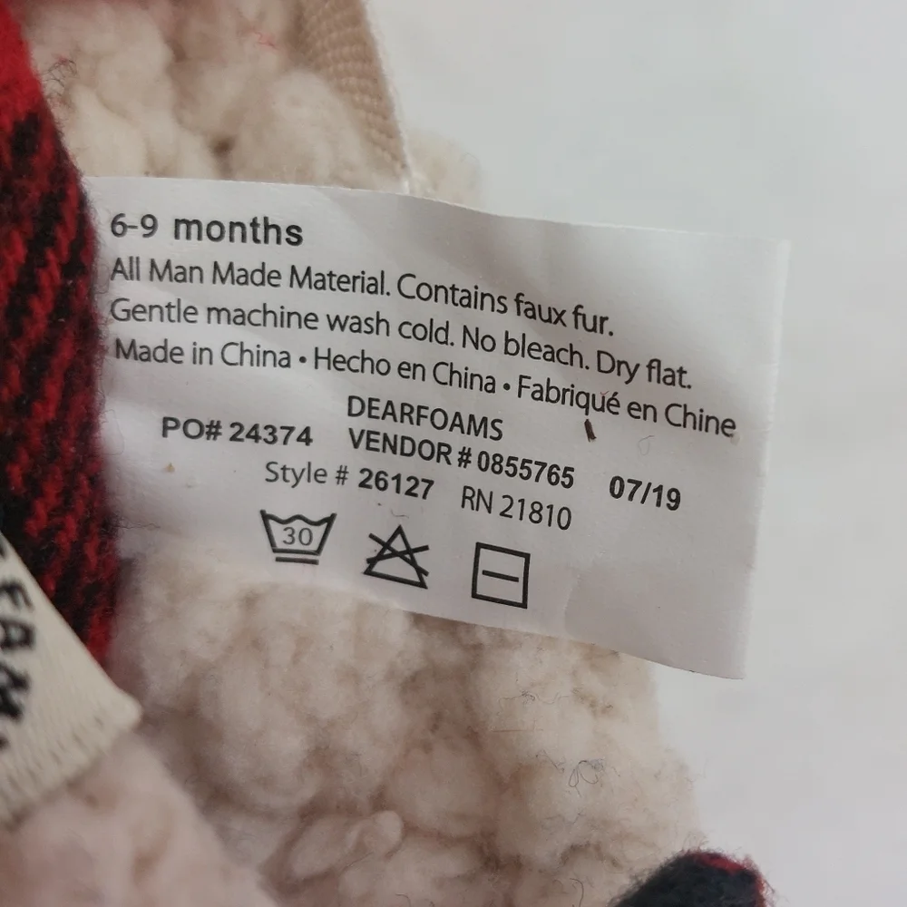 dearfoams infant baby