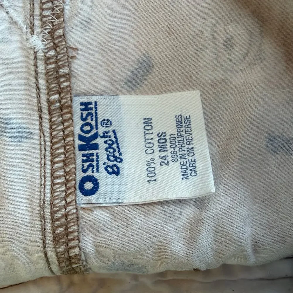 OshKosh Bgosh overalls are