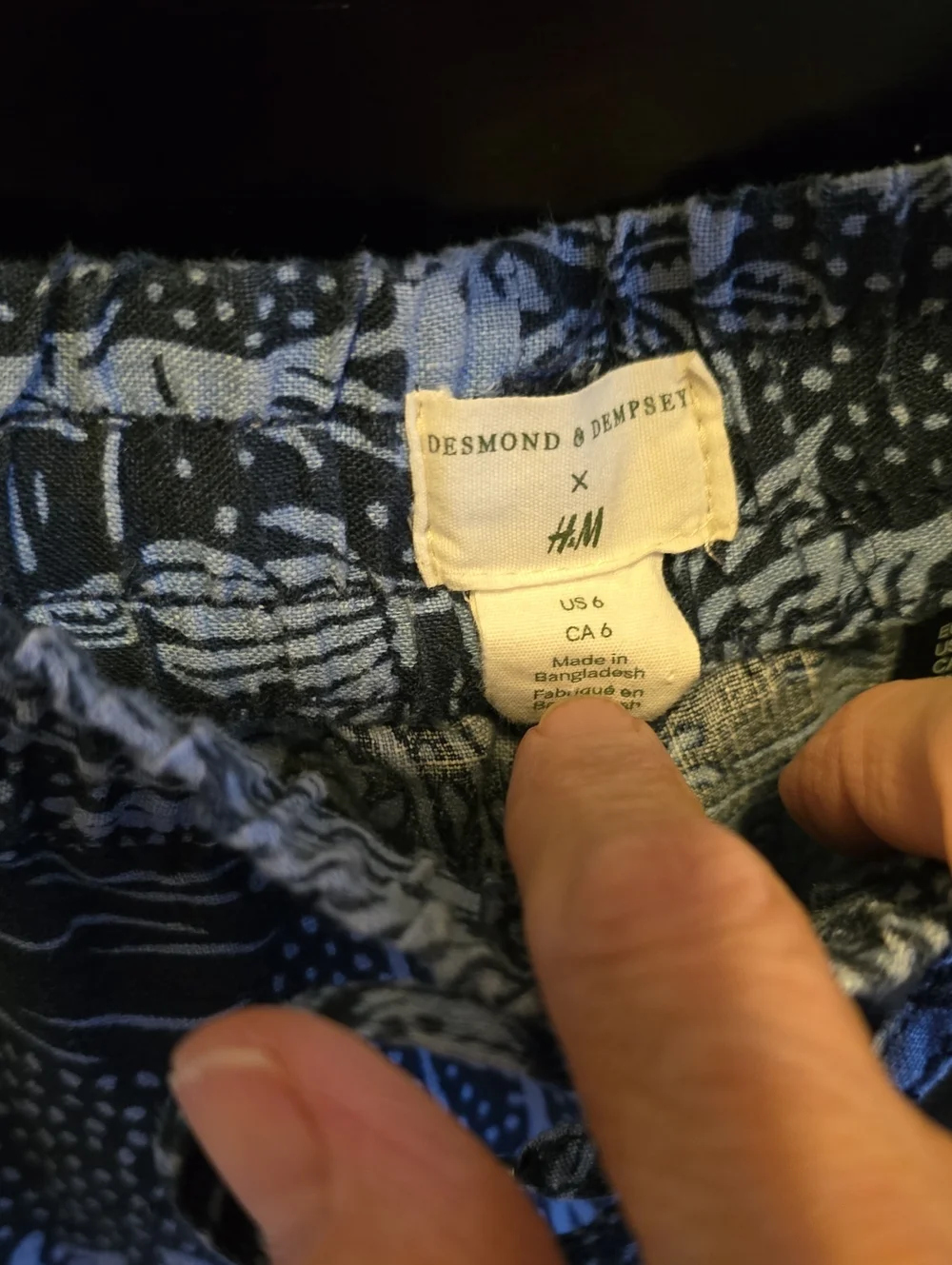 H&M Linen Pants
