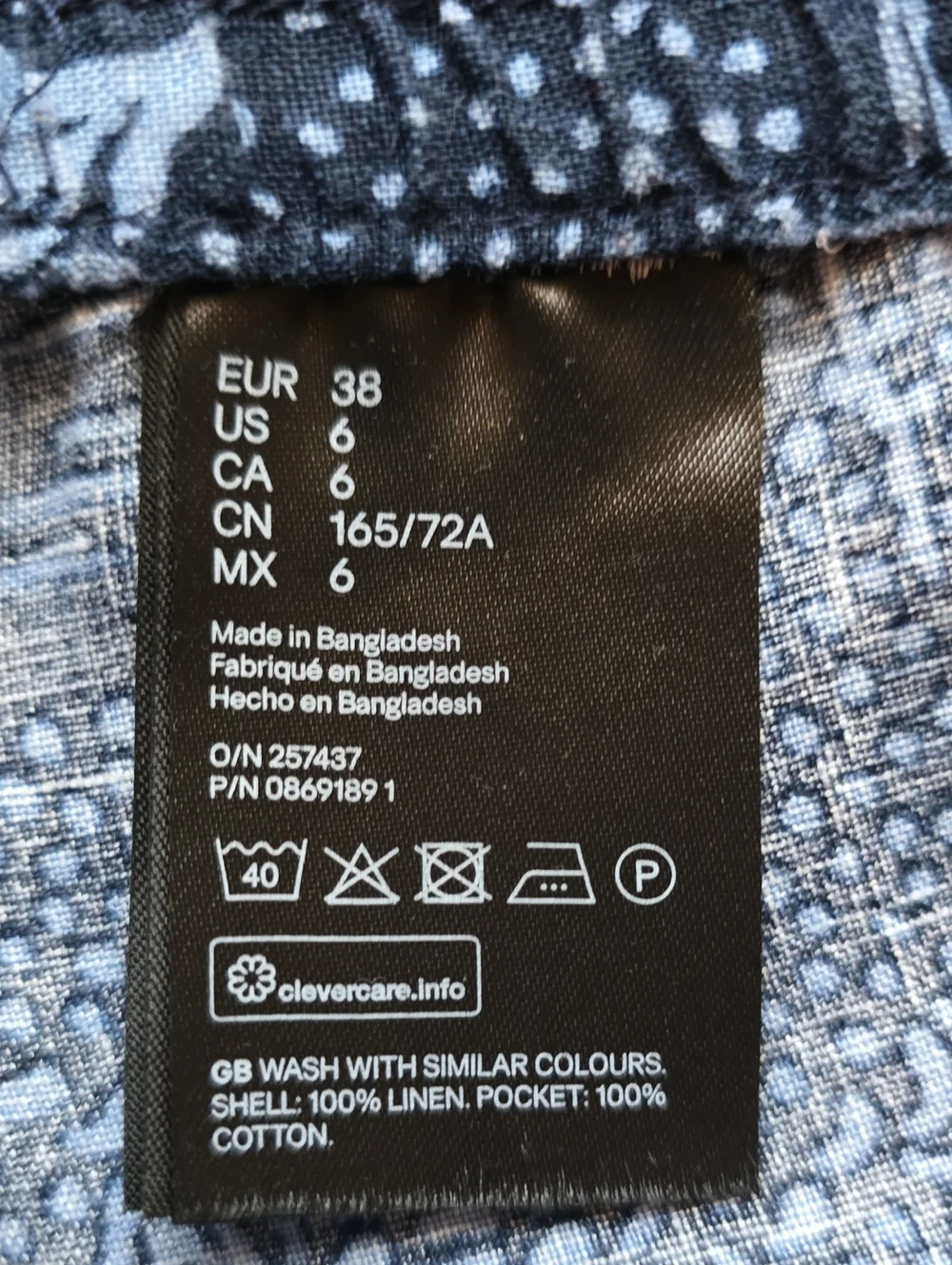 H&M Linen Pants