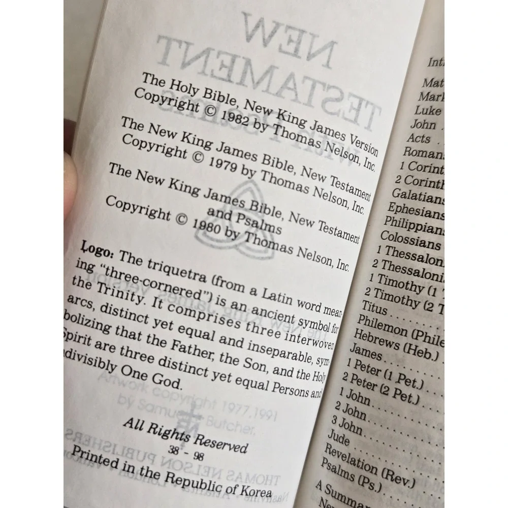 VTG Precious Moments POCKET BIBLE New Testament with Psalms NKJV‎ Gift Edition