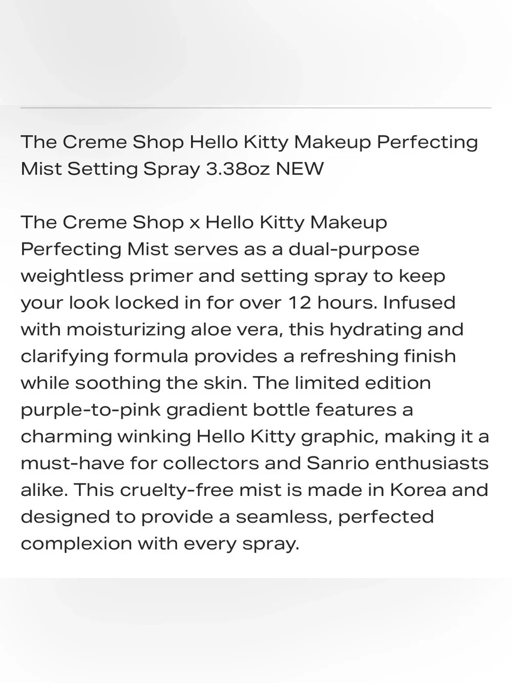 The Creme Shop crème shop