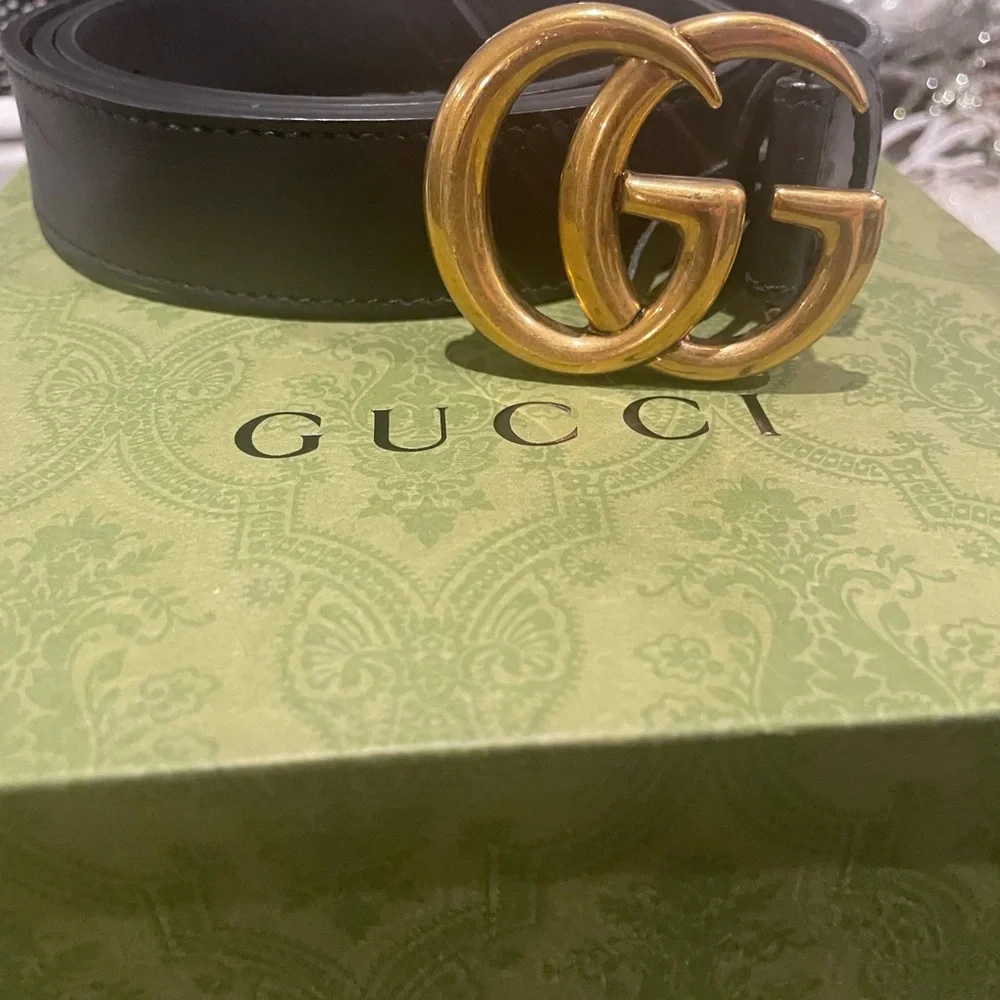 Gucci designer belt