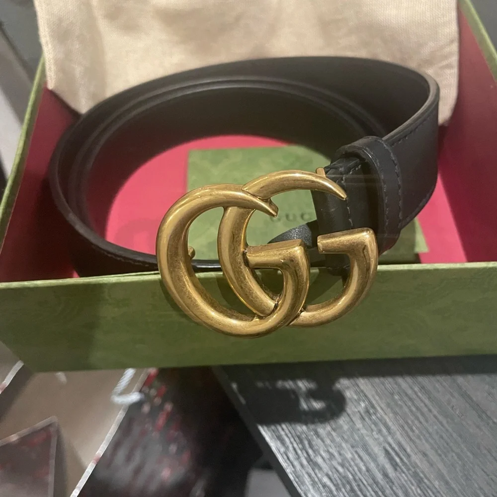 Gucci designer belt