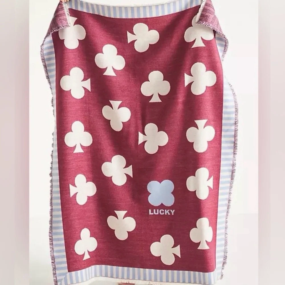 Anthropologie lucky throw