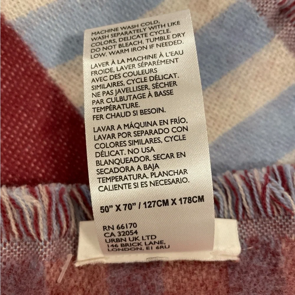 Anthropologie lucky throw