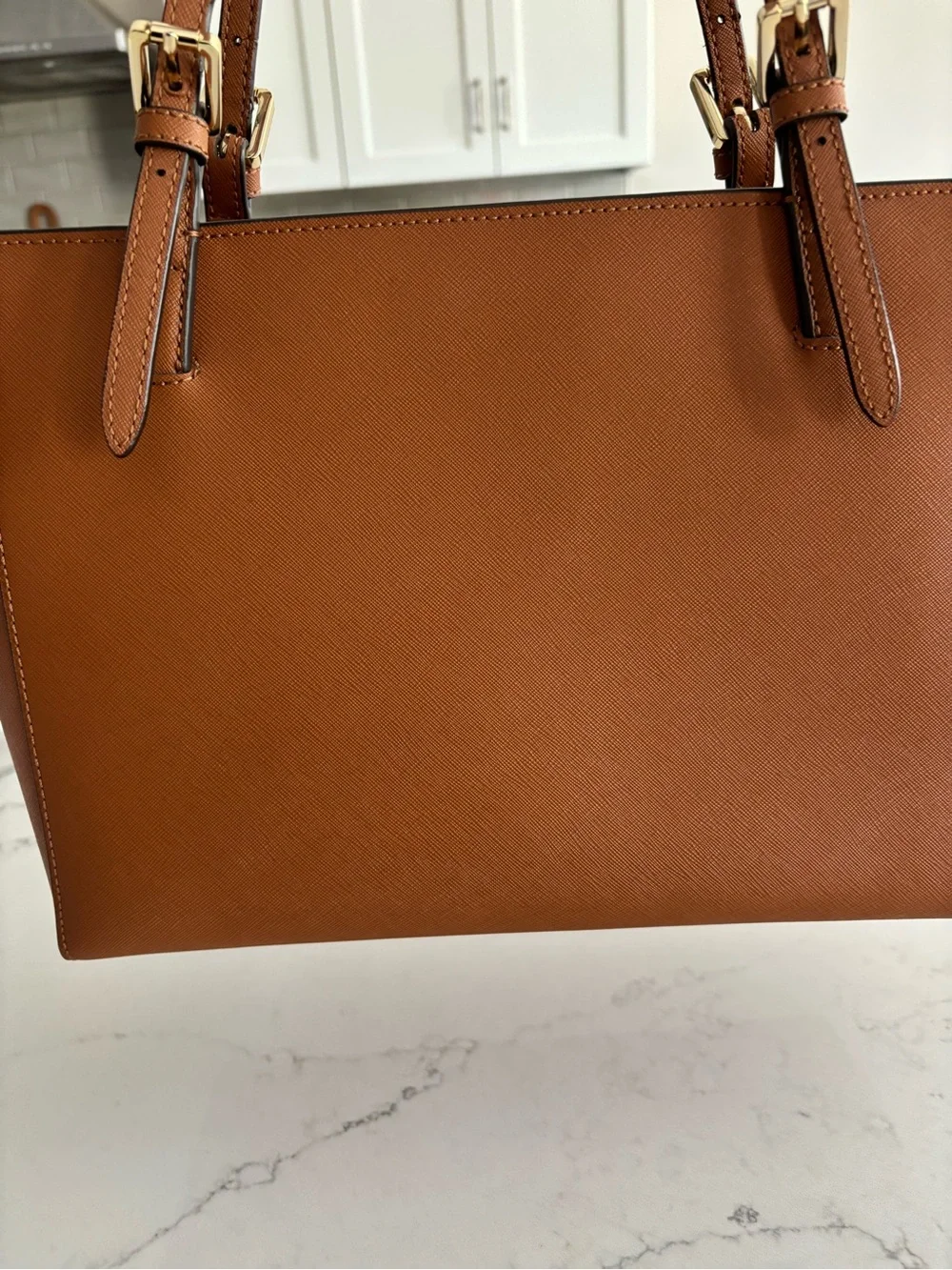 Tory Burch structured saffiano