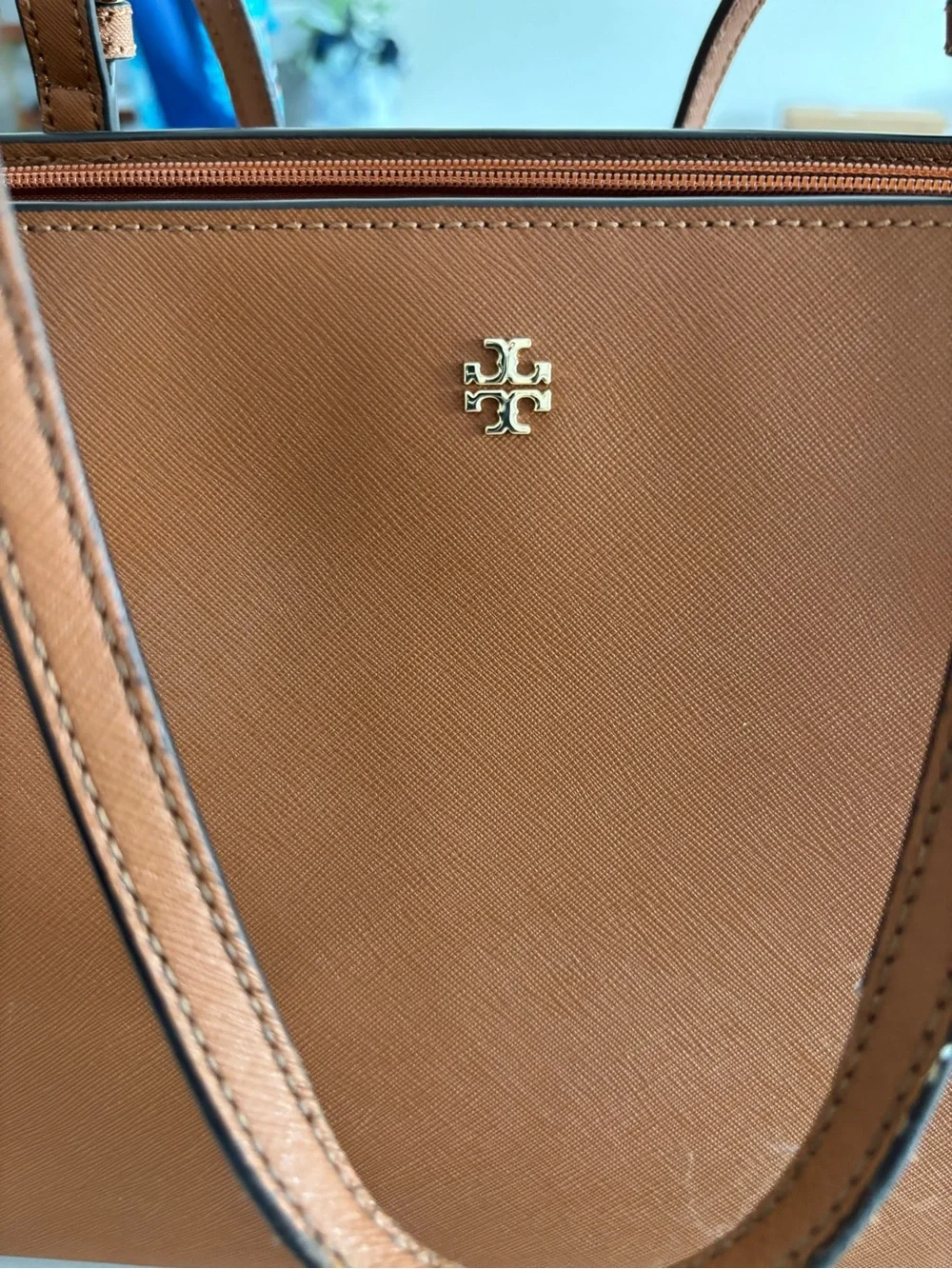 Tory Burch structured saffiano