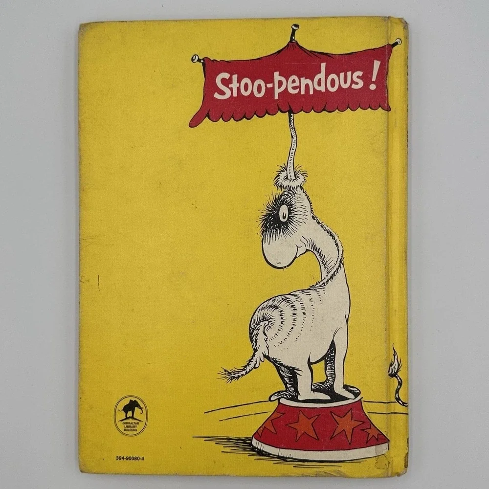 Vintage If I Ran the Circus by Dr. Seuss Hardcover‎ Ex-Library No DJ