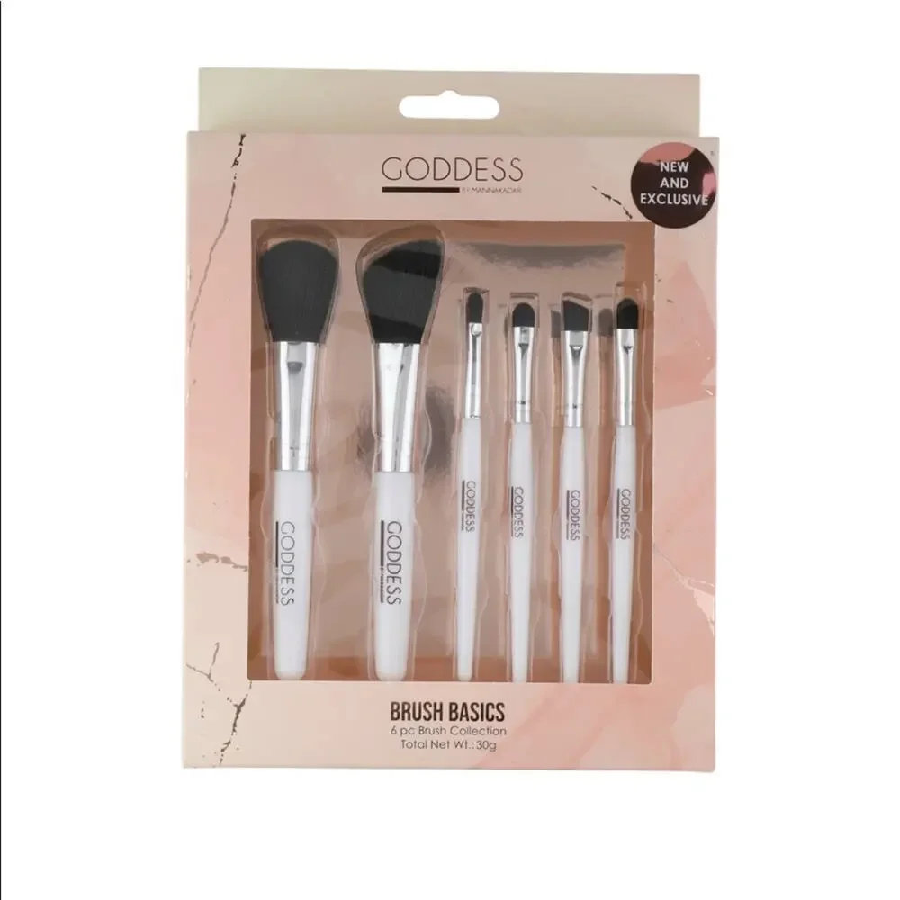 Goddess by Manna Kadar 6 Piece Brush Basics Set