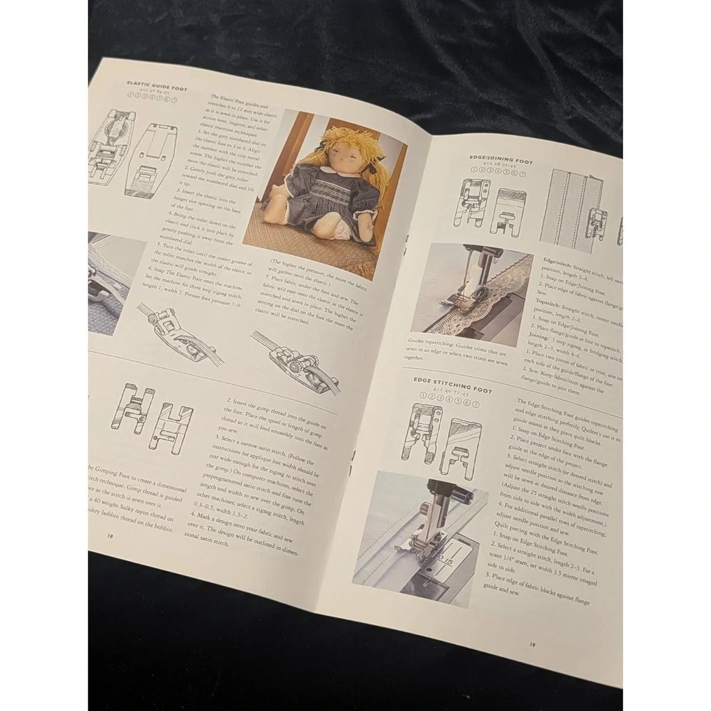 Husqvarna Viking Designer‎ I II Sewing Embroidery Accessory User Guide Manual