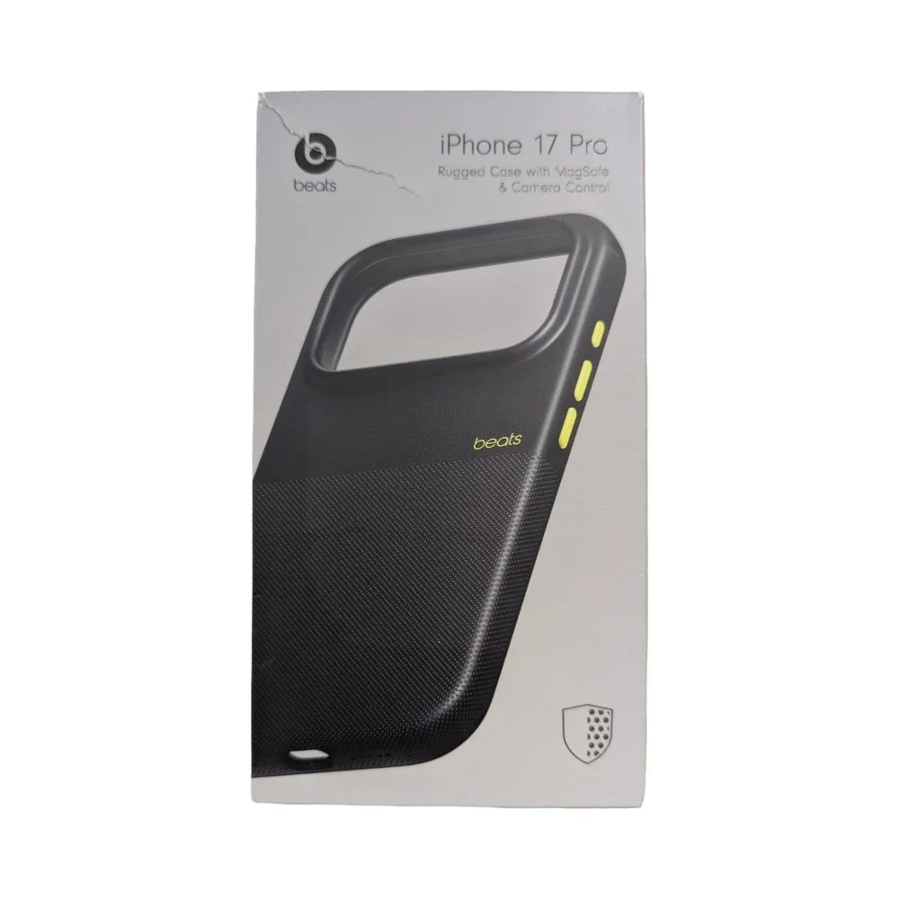 K7-P Beats iPhone 17 Pro Rugged Case w MagSafe &‎ Camera Control Blk/Neon Green