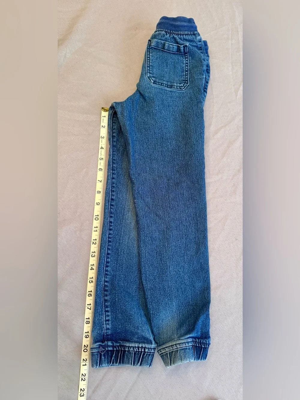 OshKosh B'gosh Navy Blue Kids Drawstring Waist Jogger Jeans