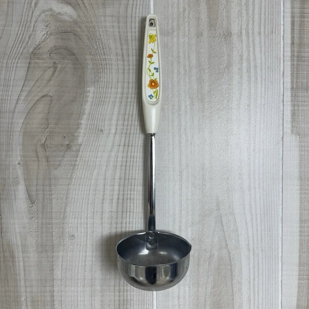EUC Vintage Corning Spice of Life Kitchen Utenils Soup Ladle Made In Japan 11