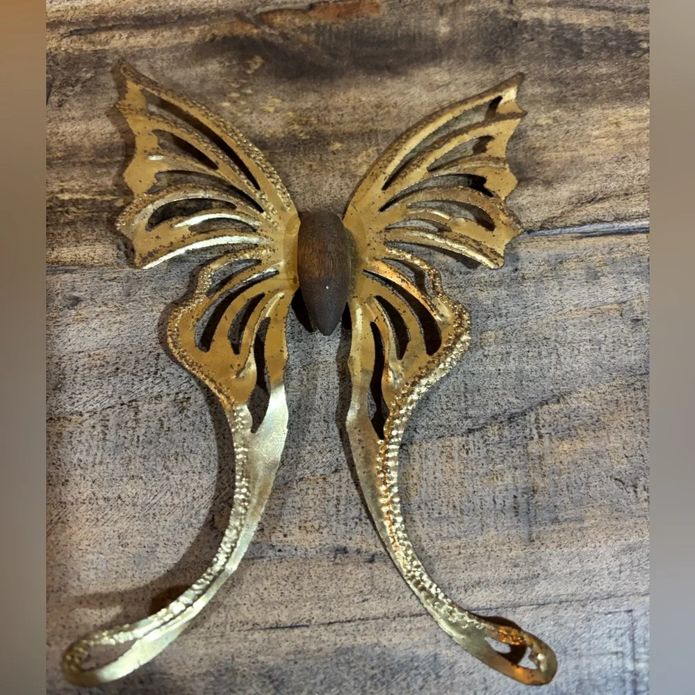 Vintage Home Interior MCM Butterfly‎ Wall Hooks