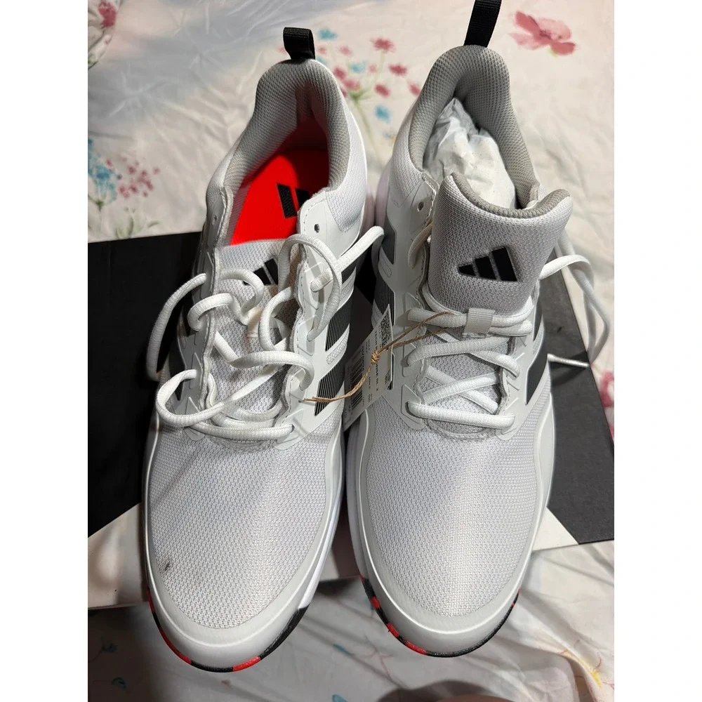 Adidas Mens Tech Response SL 3 Golf Shoes White Black Red GV6894 Size 10