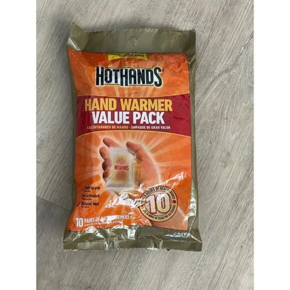 HOTHANDS Hand Warmers Value Pack 10 PAIRS‎ Exp 03/28 Winter Outdoor