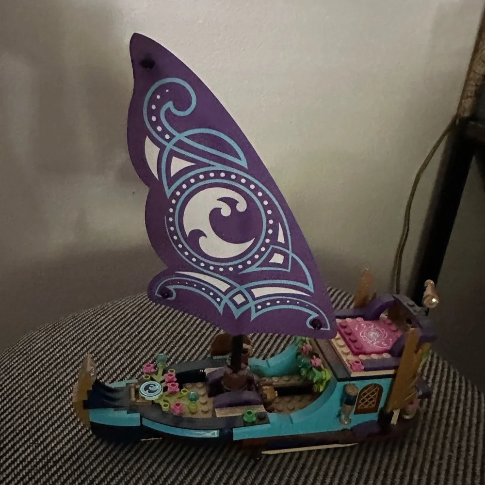 LEGO Elves Naida Adventure Ship - Purple, Teal & Gold
