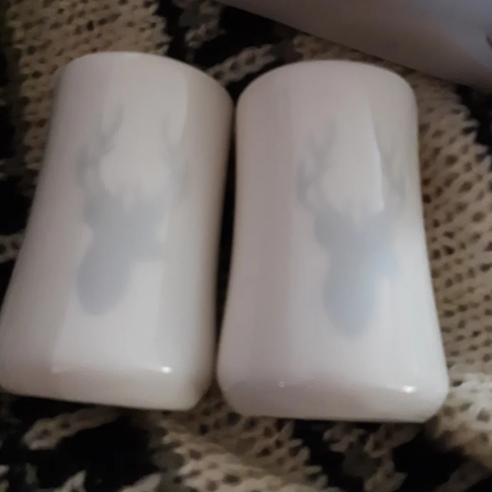 Gartner Studios silver reindeers