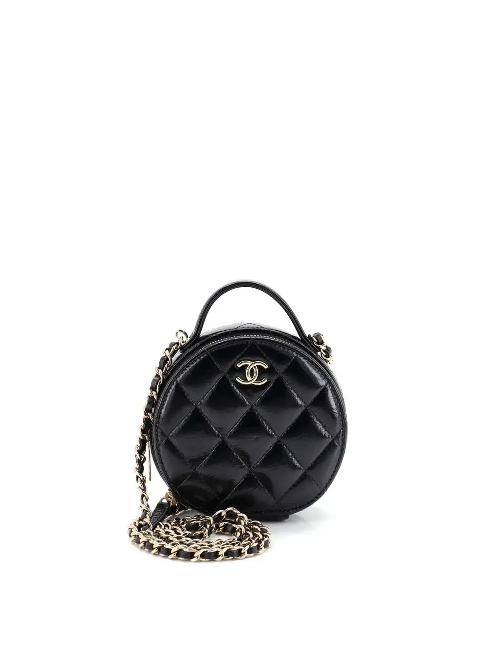 Chanel Handle With Care Round Vanity #259215C41B