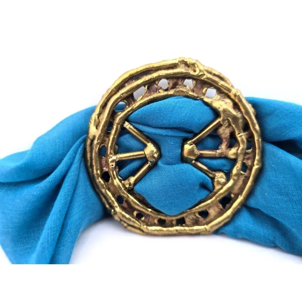 Handmade circular scarf