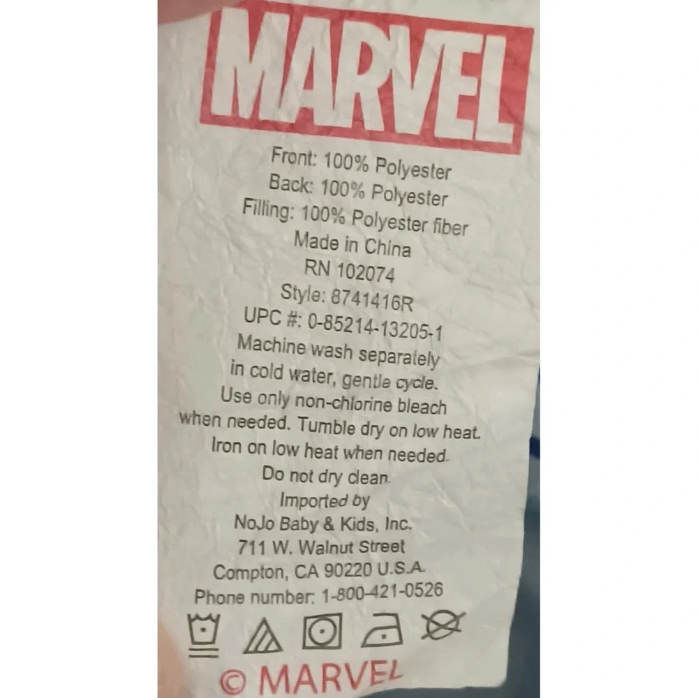 Marvel Spidey and His Amazing Friends Toddler Comforter‎ Reversible 41x57 NoJo
