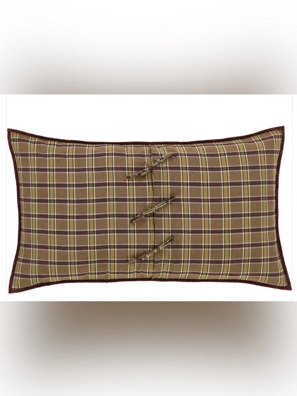 VHC Brands Wyatt Rustic Patchwork King Sham 21x37