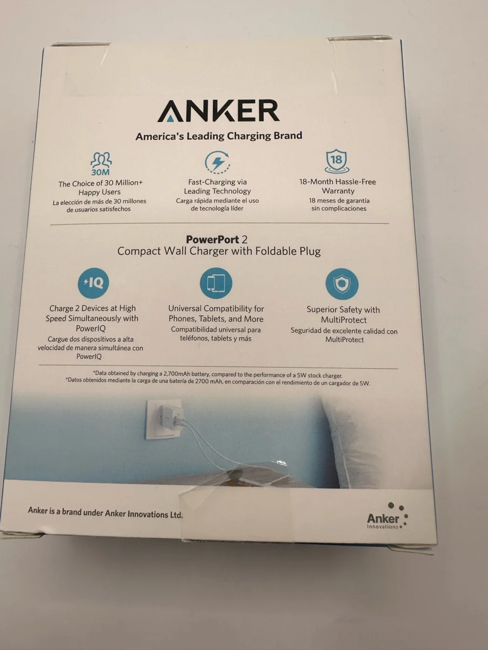 Anker intelligent poweriq ports