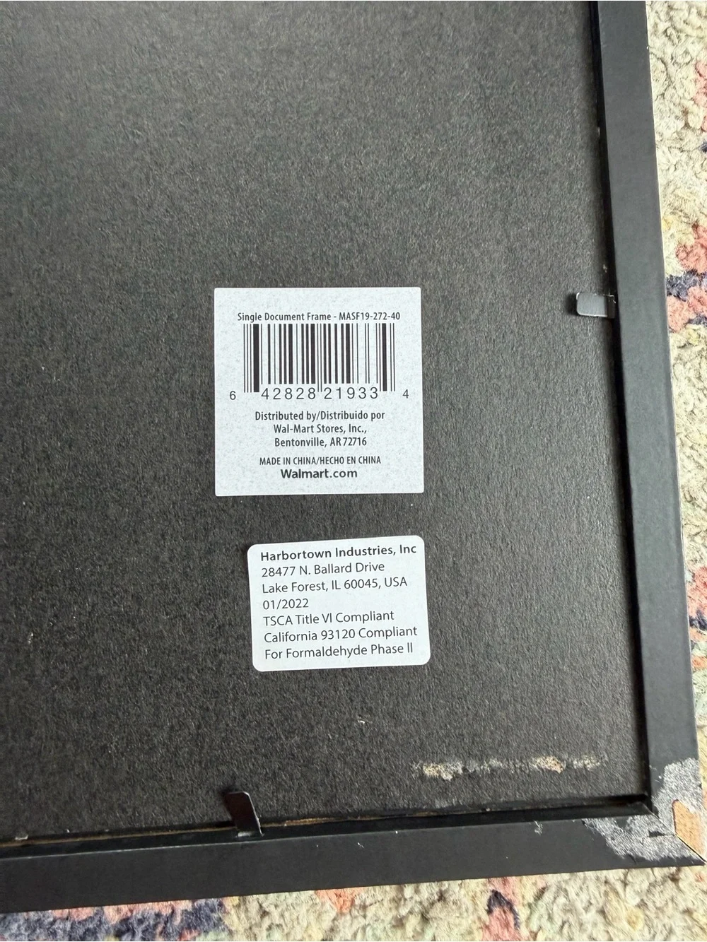 Black Picture Frame
