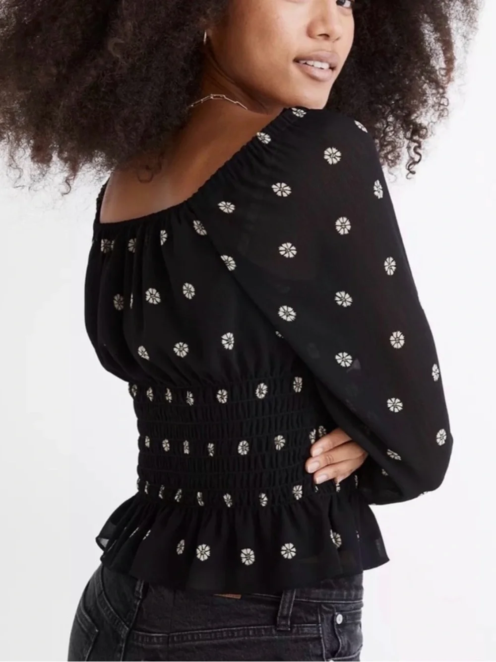 Madewell square neckline