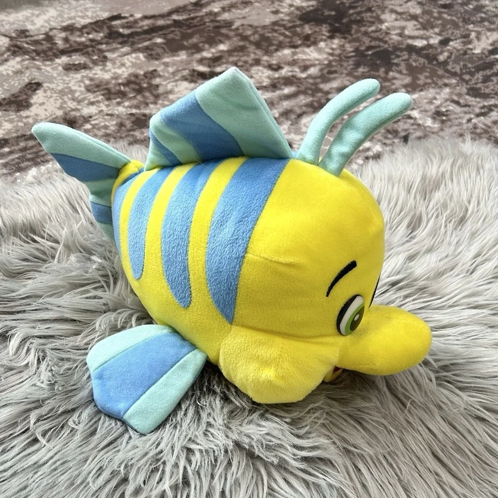 Disney Flounder Plush Ariel The Little Mermaid 15