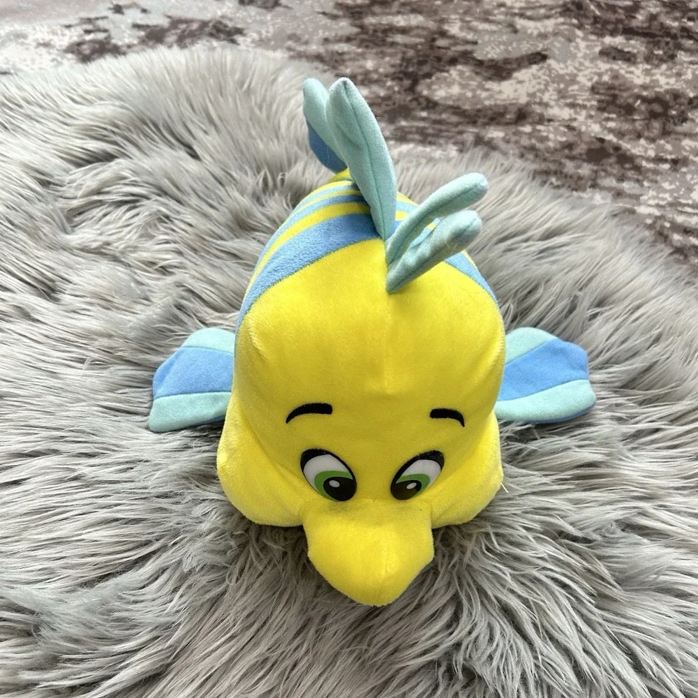 Disney Flounder Plush Ariel The Little Mermaid 15