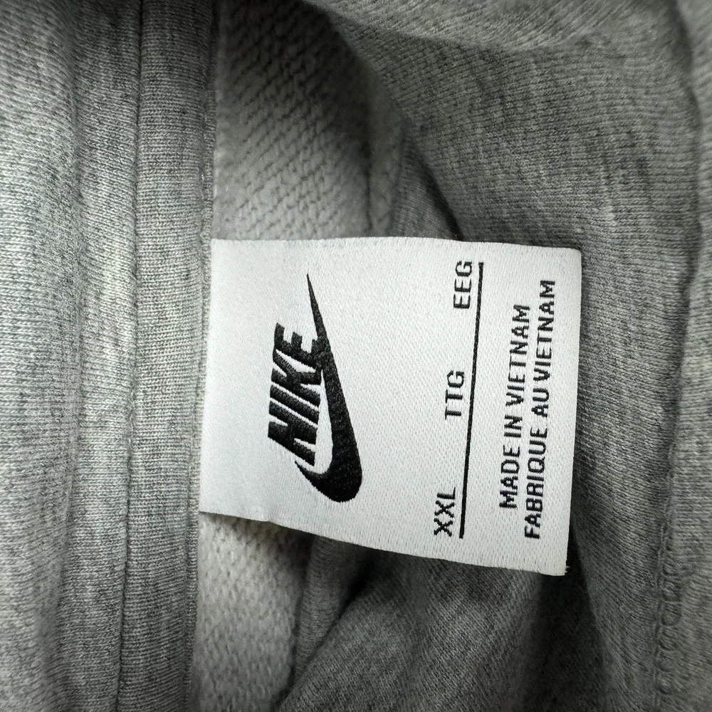 Nike Hoodie Womens XXL Gray UNC‎ North Carolina Pullover Sweatshirt Logo