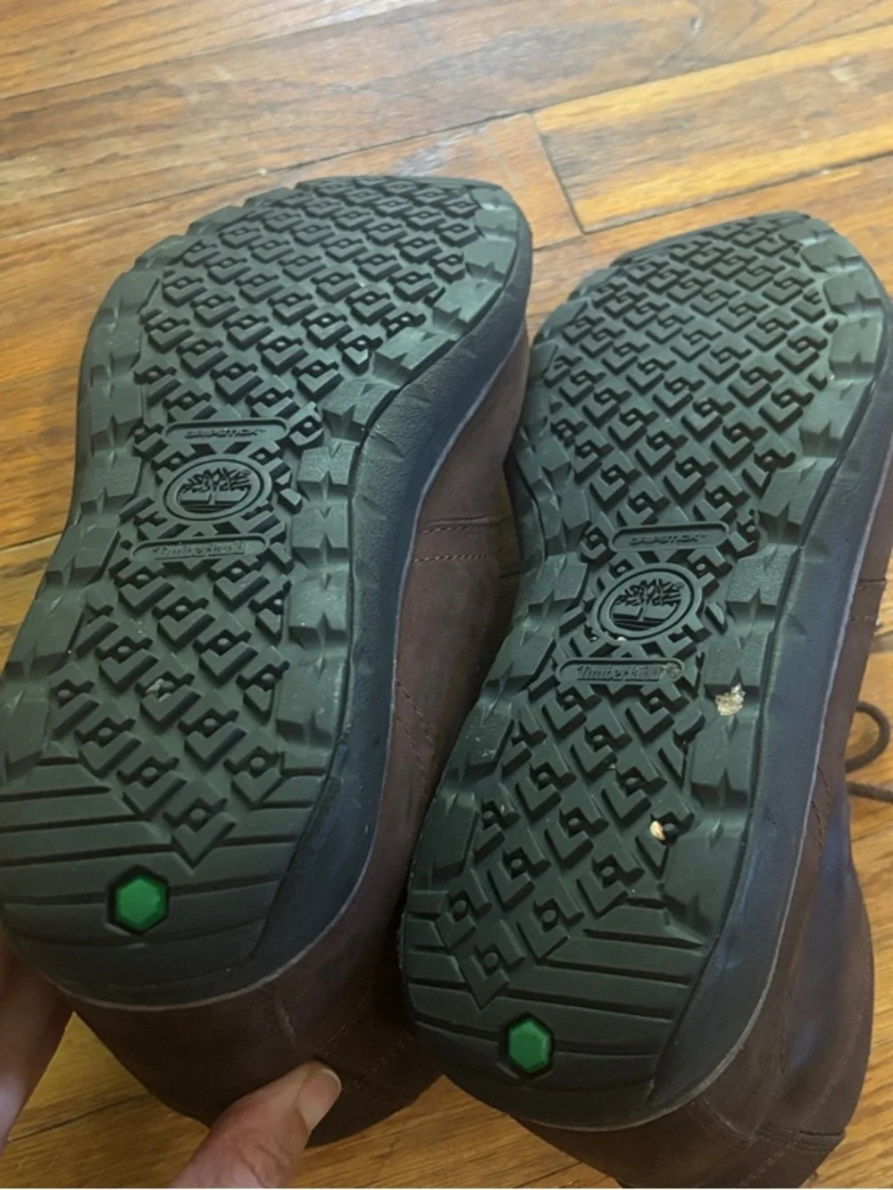 Timberland up front