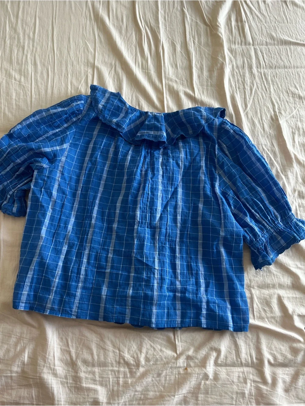 Madewell neck brand blouse