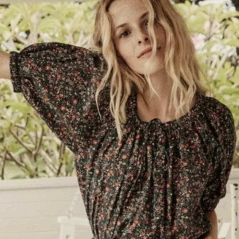 Doen short soft print