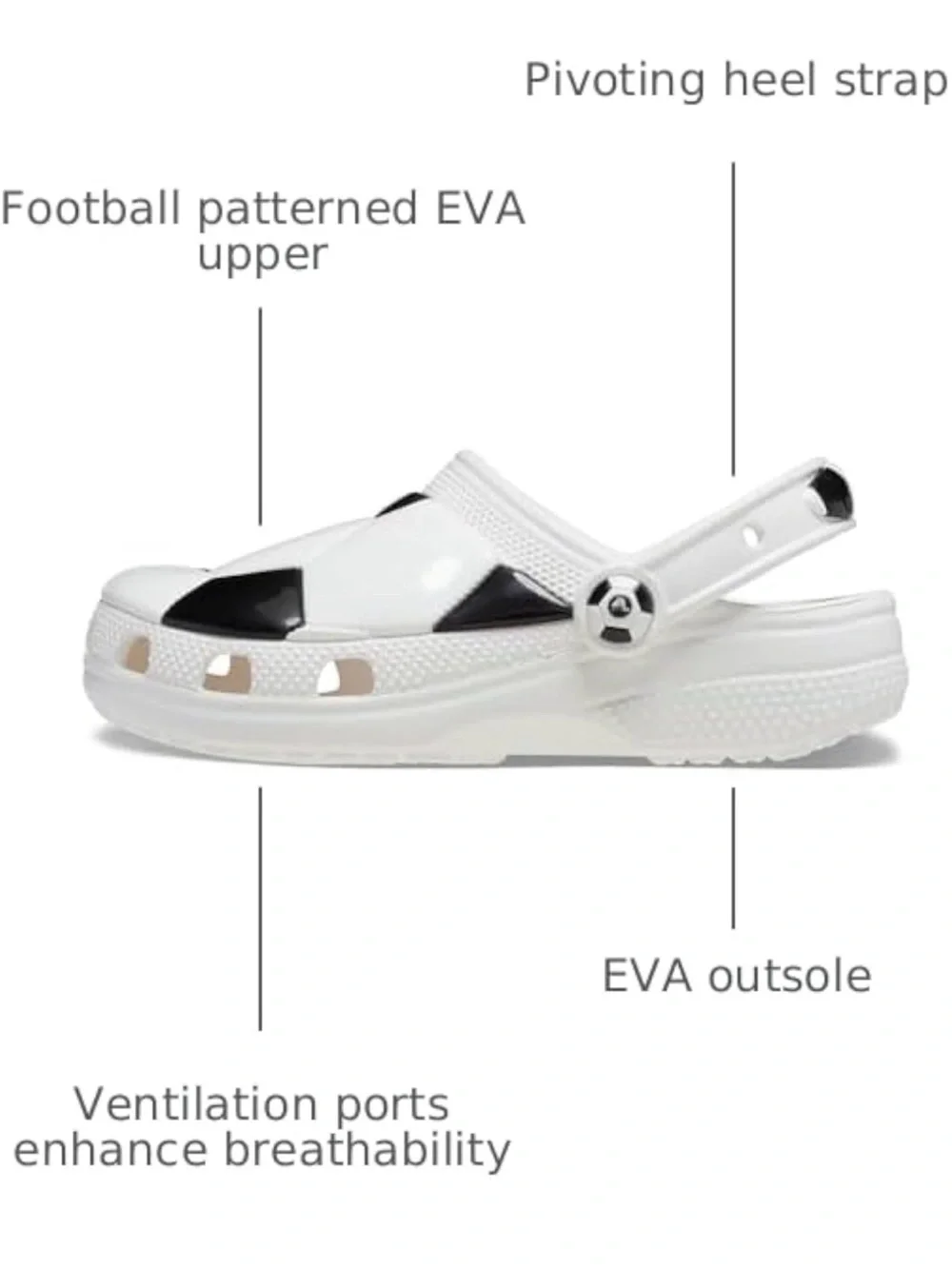 CROCS playful soccer